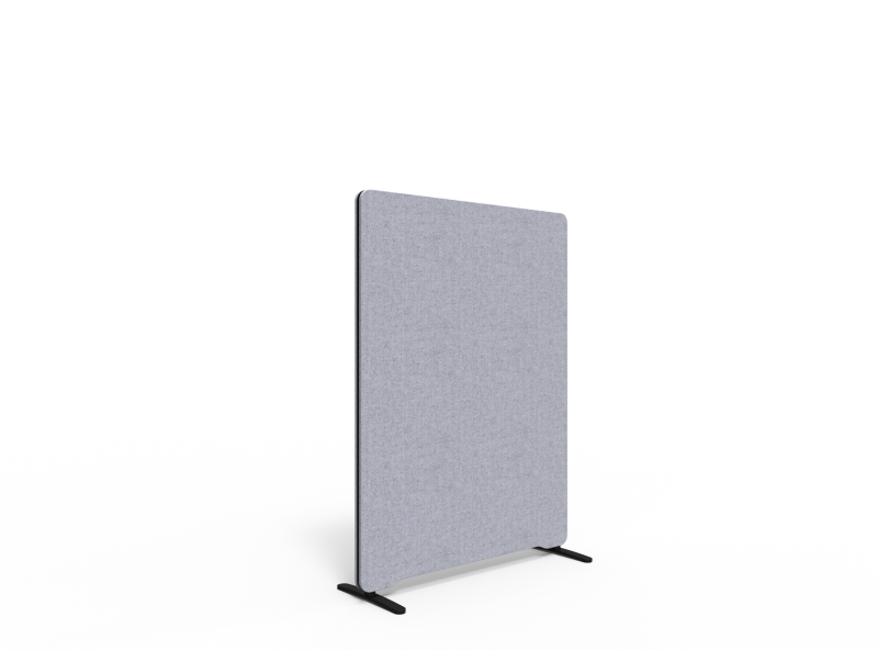 Lintex Edge skærmvæg 100x135cm Blazer Lite stof grå