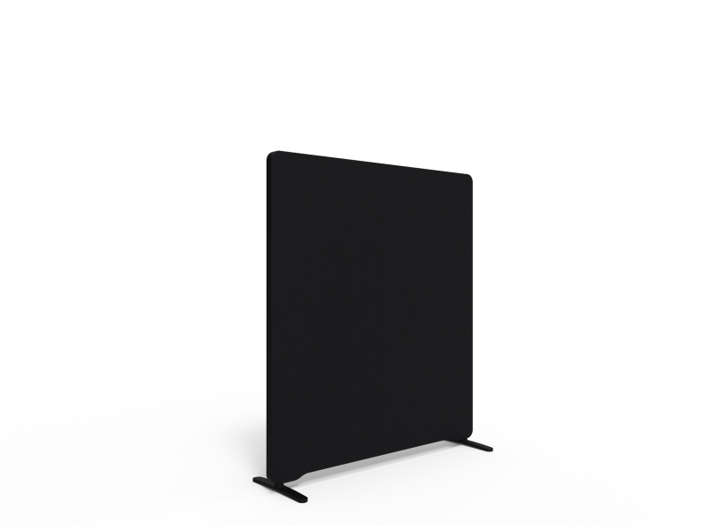 Lintex Edge skærmvæg 120x135cm Cara stof sort