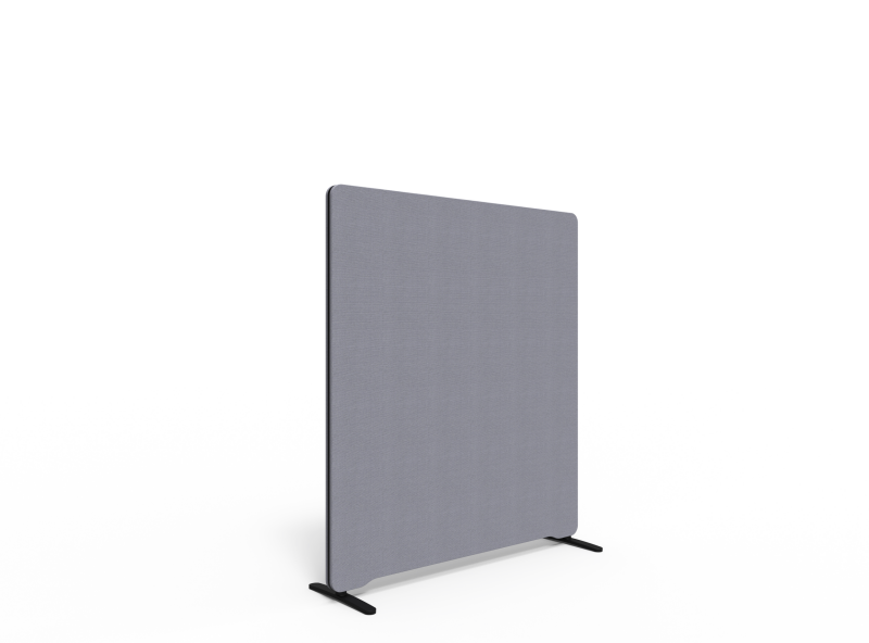 Lintex Edge skærmvæg 120x135cm Cara stof mellemgrå