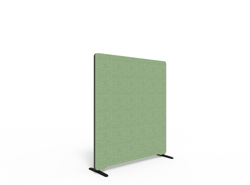 Lintex Edge skærmvæg 120x135cm Cara stof lys grøn