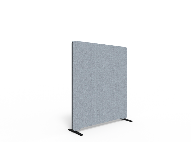 Lintex Edge skærmvæg 120x135cm Blazer Lite stof grågrøn
