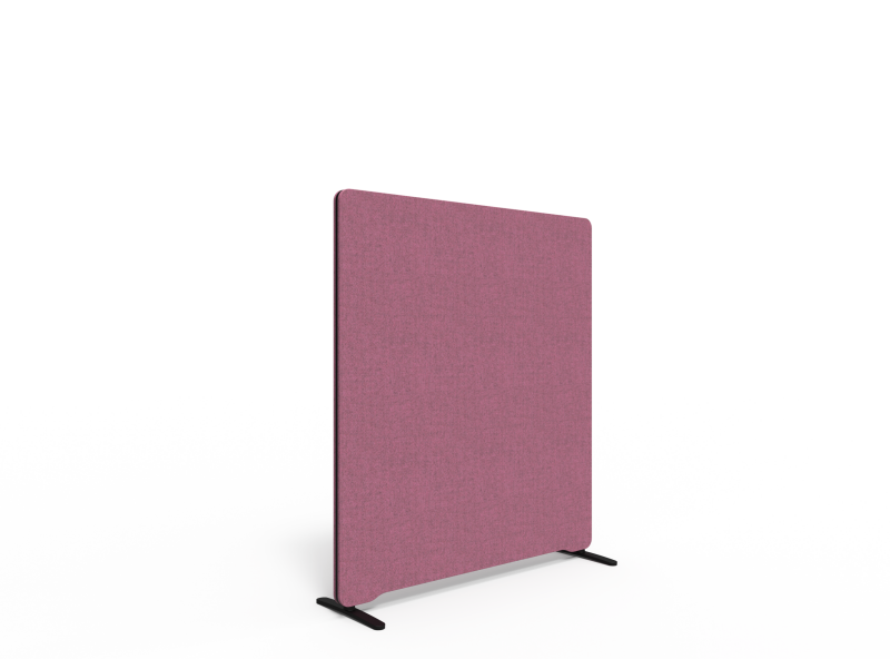 Lintex Edge skærmvæg 120x135cm Blazer Lite stof lys rød