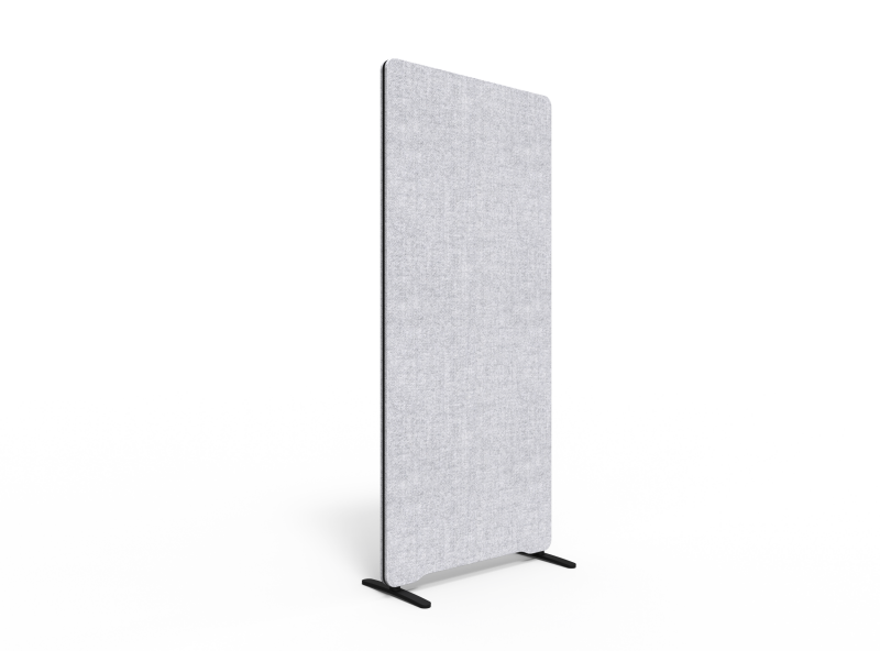 Lintex Edge skærmvæg 80x180cm Blazer Lite stof lys grå