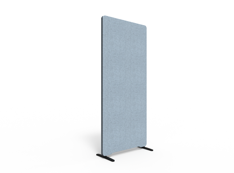 Lintex Edge skærmvæg 80x180cm Blazer Lite stof lys blå