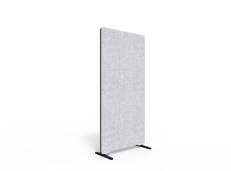 Lintex Edge skærmvæg 80x165cm Blazer Lite stof lys grå