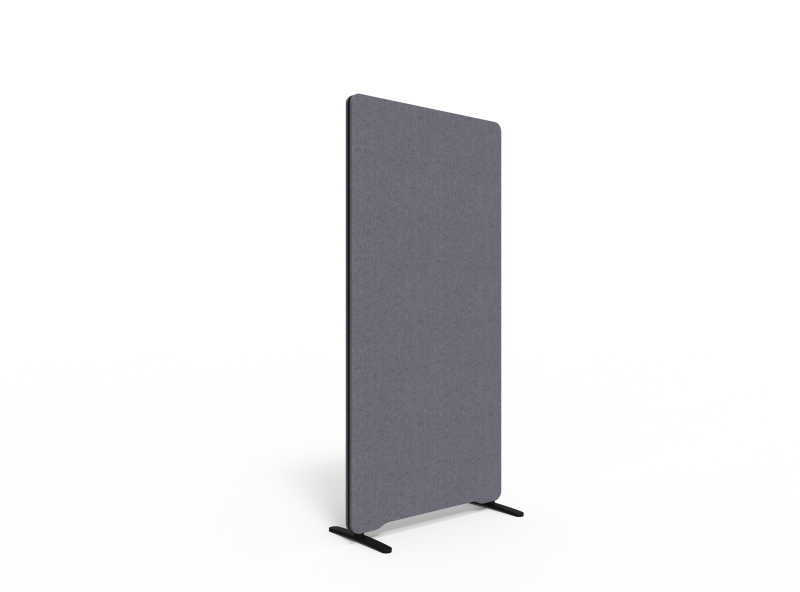 Lintex Edge skærmvæg 80x165cm Blazer Lite stof mørk grå