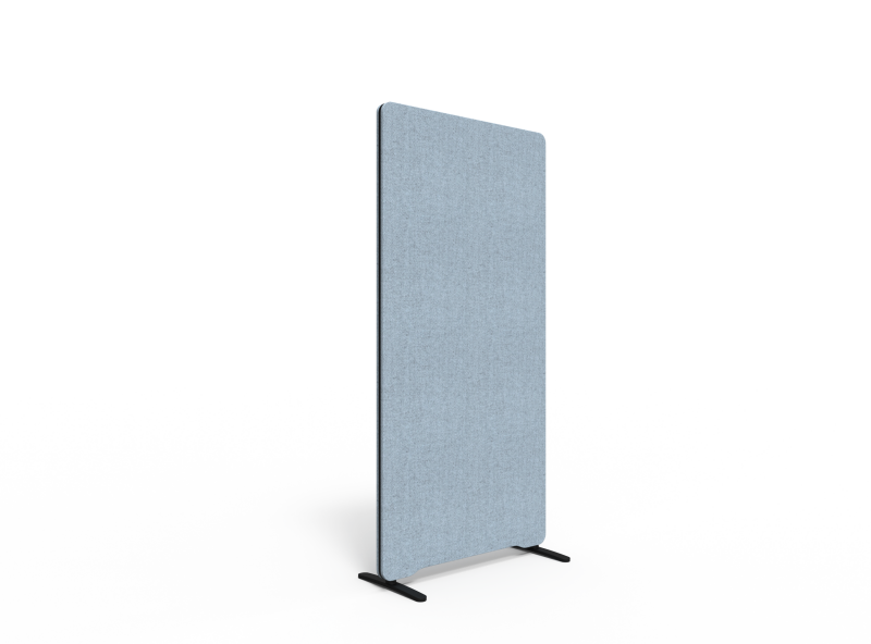 Lintex Edge skærmvæg 80x165cm Blazer Lite stof lys blå