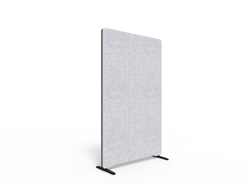 Lintex Edge skærmvæg 100x165cm Blazer Lite stof lys grå