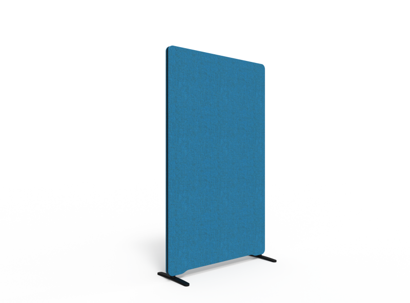 Lintex Edge skærmvæg 100x165cm Blazer Lite stof blå