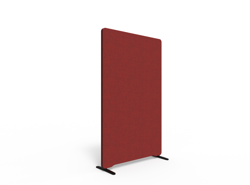 Lintex Edge skærmvæg 100x165cm Blazer Lite stof rød