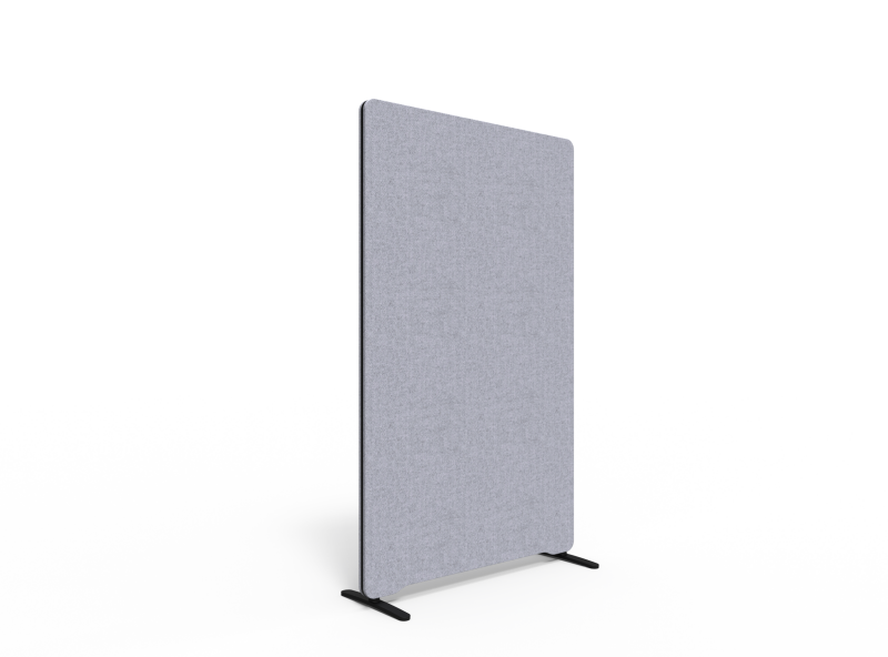 Lintex Edge skærmvæg 100x165cm Blazer Lite stof grå
