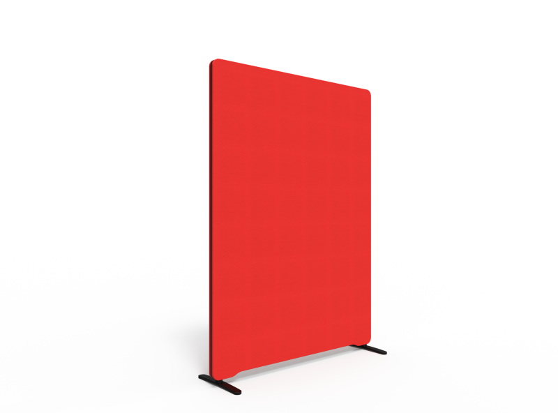 Lintex Edge skærmvæg 120x165cm Cara stof rød