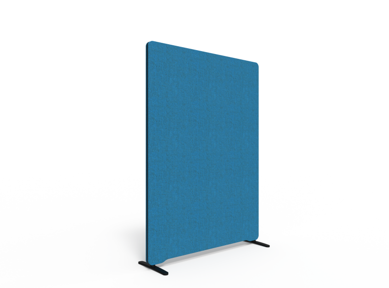 Lintex Edge skærmvæg 120x165cm Blazer Lite stof blå