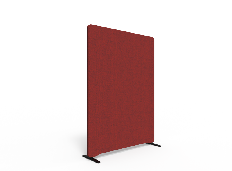Lintex Edge skærmvæg 120x165cm Blazer Lite stof rød