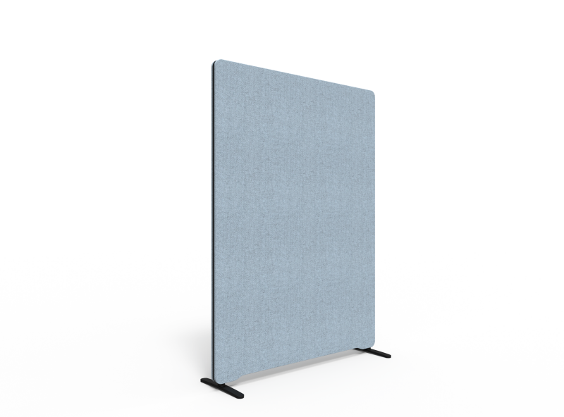 Lintex Edge skærmvæg 120x165cm Blazer Lite stof lys blå