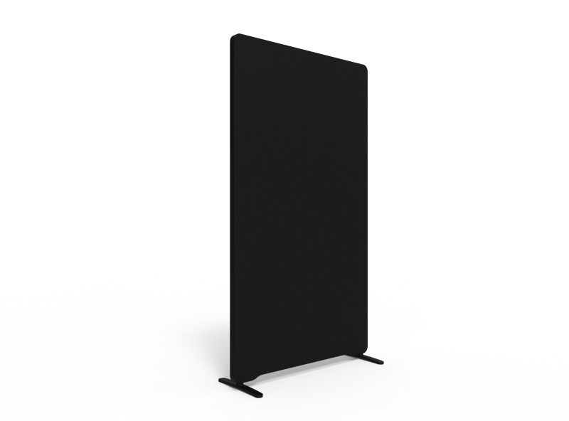 Lintex Edge skærmvæg 100x180cm Cara stof sort