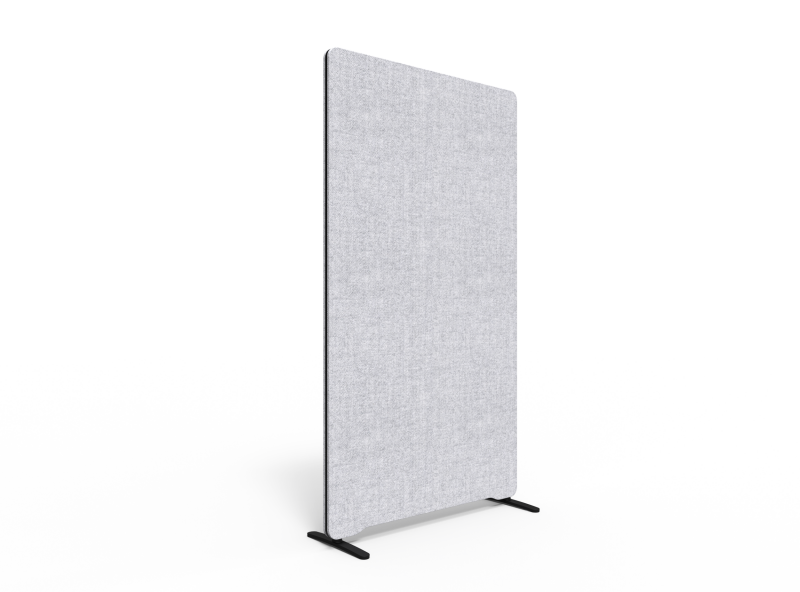 Lintex Edge skærmvæg 100x180cm Blazer Lite stof lys grå