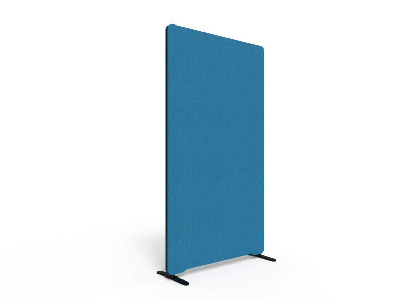 Lintex Edge skærmvæg 100x180cm Blazer Lite stof blå