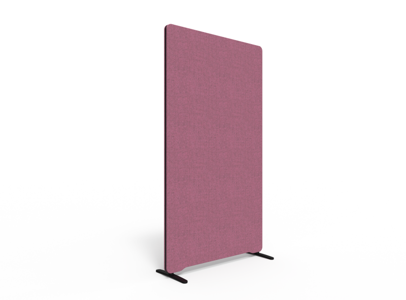 Lintex Edge skærmvæg 100x180cm Blazer Lite stof lys rød