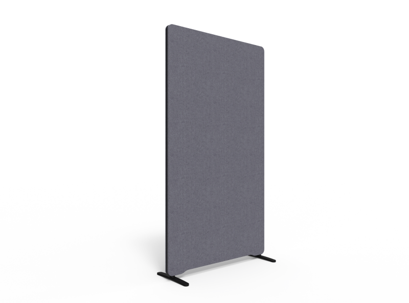 Lintex Edge skærmvæg 100x180cm Blazer Lite stof mørk grå