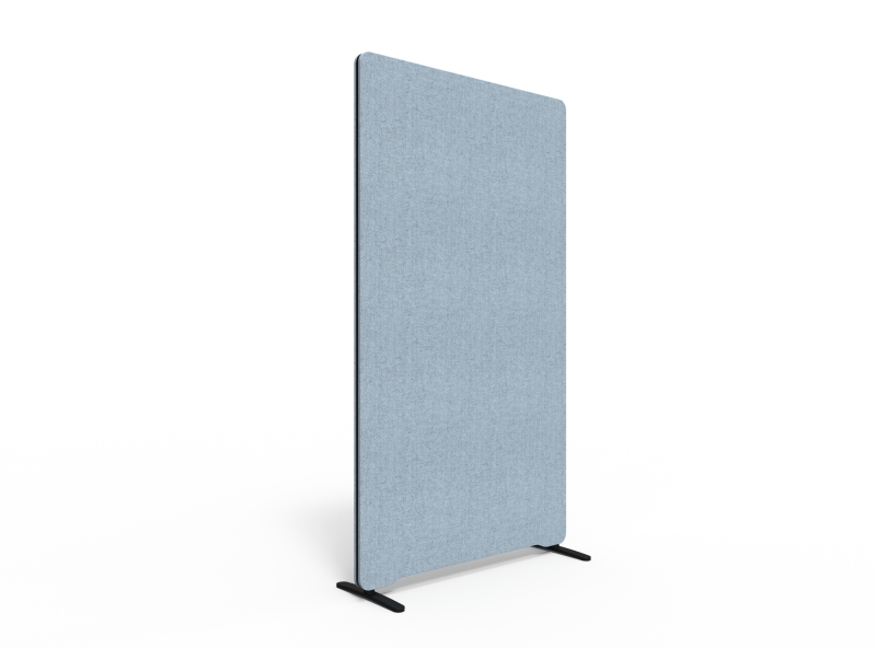 Lintex Edge skærmvæg 100x180cm Blazer Lite stof lys blå