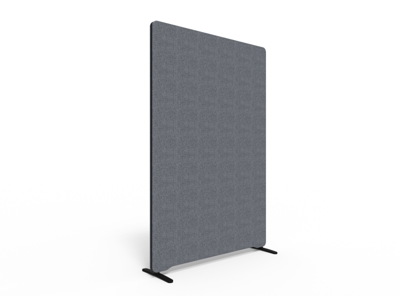 Lintex Edge skærmvæg 120x180cm Cara stof mørk grå