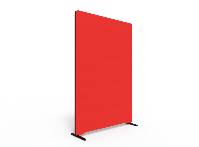 Lintex Edge skærmvæg 120x180cm Cara stof rød