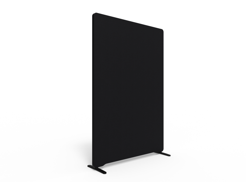 Lintex Edge skærmvæg 120x180cm Cara stof sort