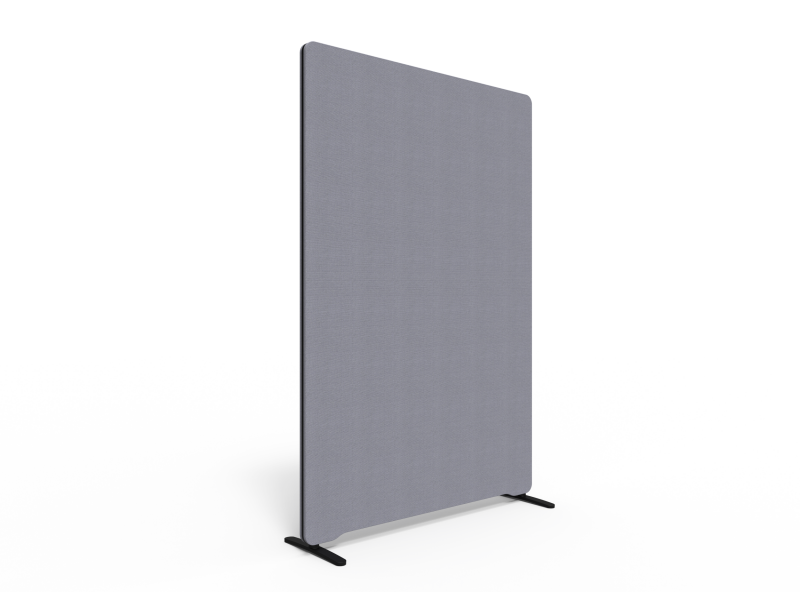 Lintex Edge skærmvæg 120x180cm Cara stof mellemgrå