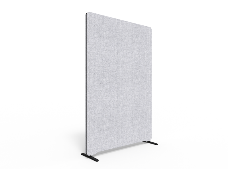 Lintex Edge skærmvæg 120x180cm Blazer Lite stof lys grå