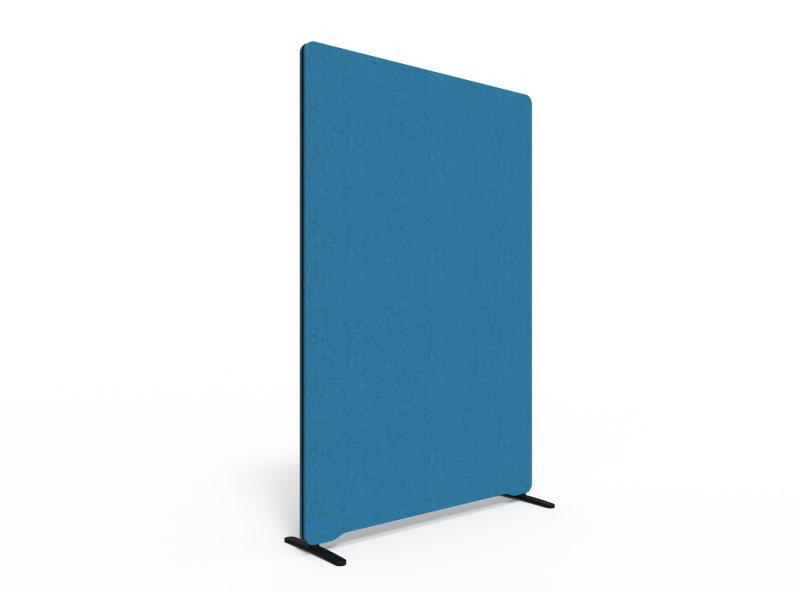 Lintex Edge skærmvæg 120x180cm Blazer Lite stof blå