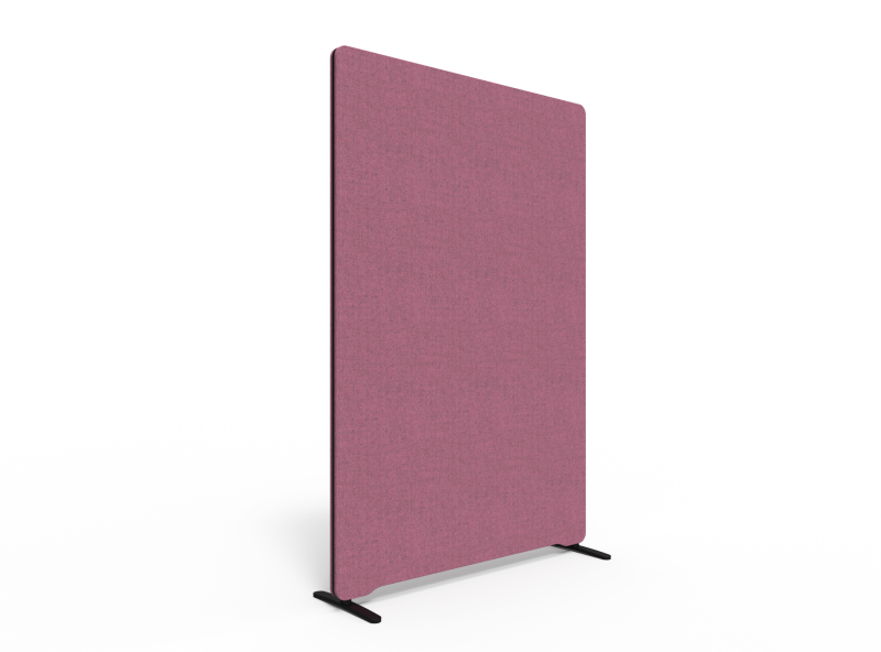 Lintex Edge skærmvæg 120x180cm Blazer Lite stof lys rød