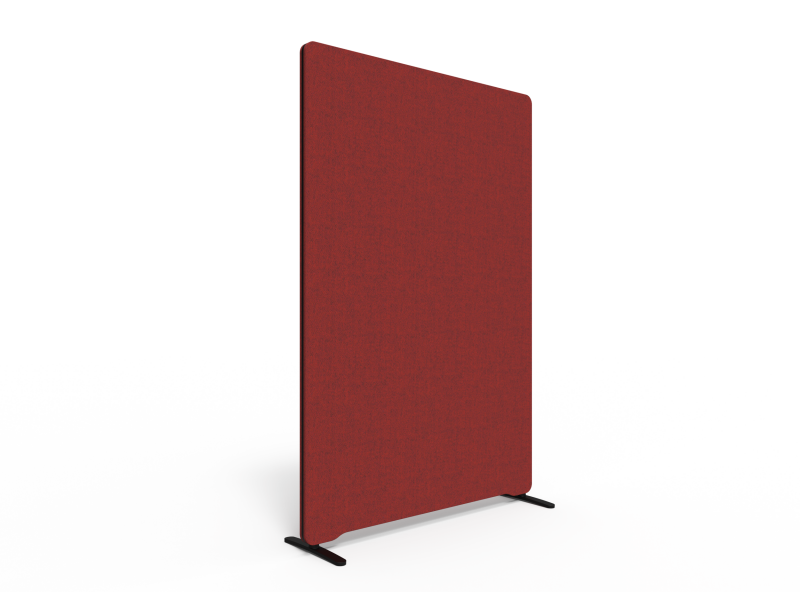 Lintex Edge skærmvæg 120x180cm Blazer Lite stof rød