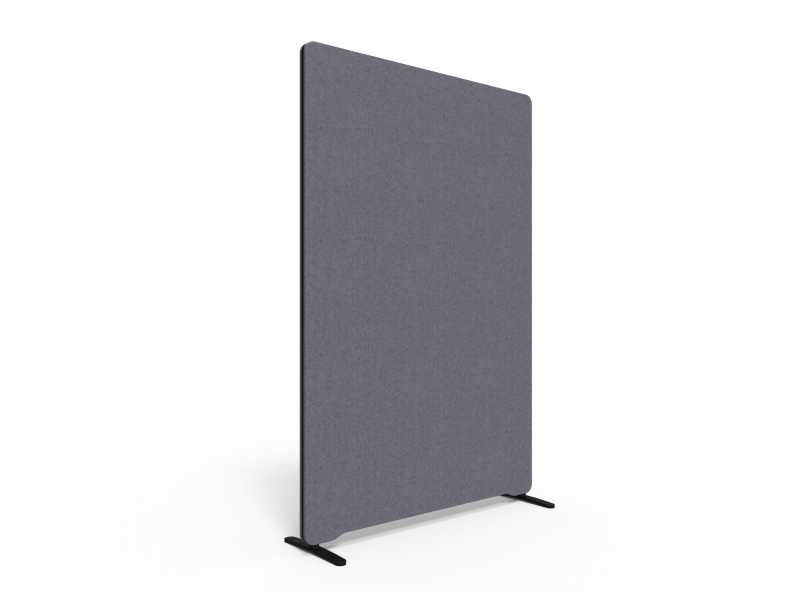Lintex Edge skærmvæg 120x180cm Blazer Lite stof mørk grå