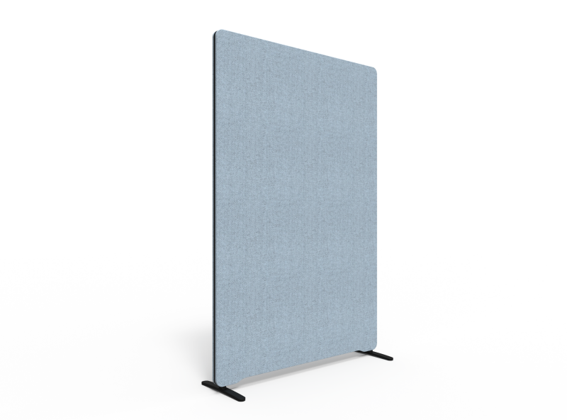 Lintex Edge skærmvæg 120x180cm Blazer Lite stof lys blå