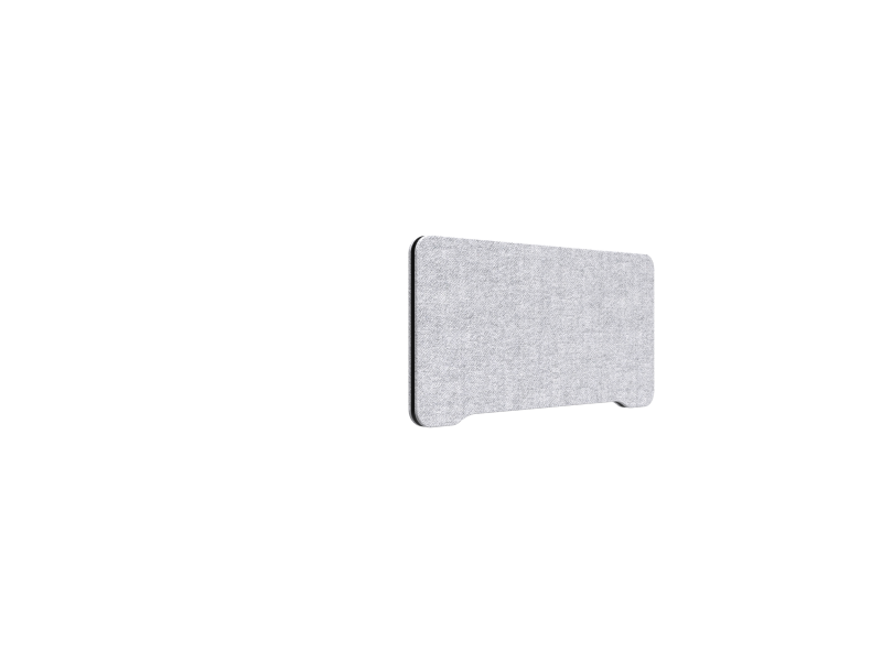Lintex Edge bordskærm 80x40cm Blazer Lite stof lys grå