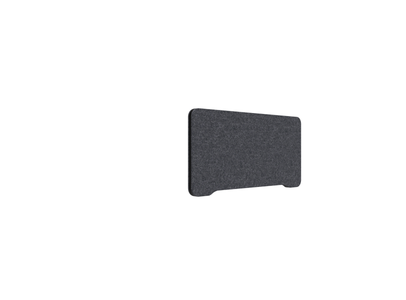 Lintex Edge bordskærm 80x40cm Blazer Lite stof koksgrå
