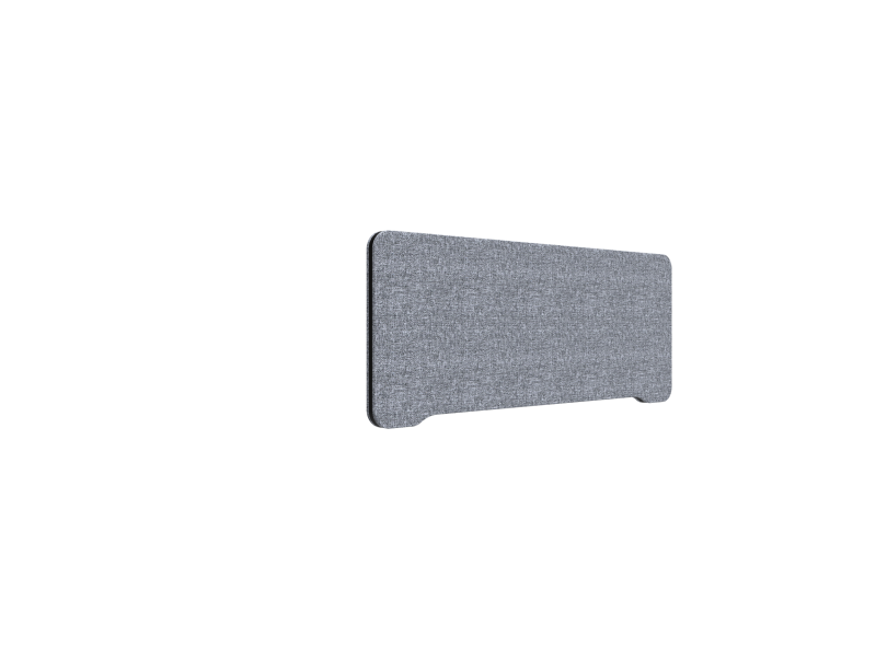 Lintex Edge bordskærm 100x40cm Cara stof grå