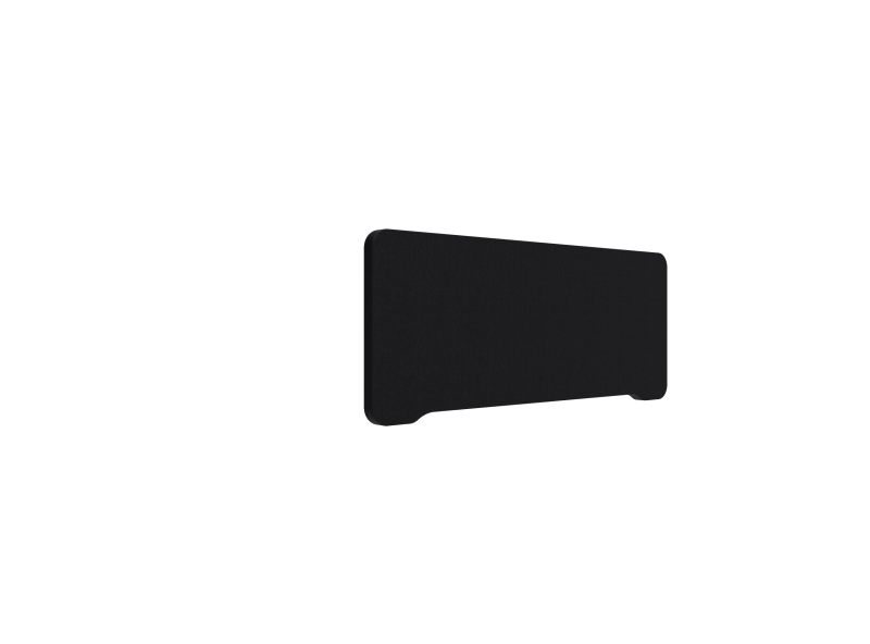 Lintex Edge bordskærm 100x40cm Cara stof sort