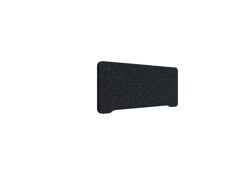 Lintex Edge bordskærm 100x40cm Blazer Lite stof sort