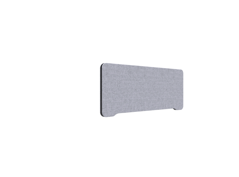 Lintex Edge bordskærm 100x40cm Blazer Lite stof grå