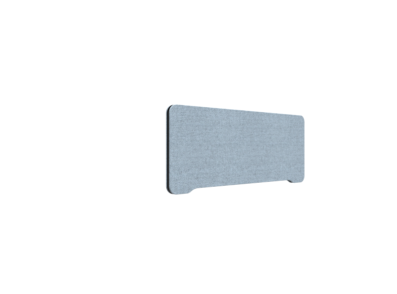 Lintex Edge bordskærm 100x40cm Blazer Lite stof lys blå