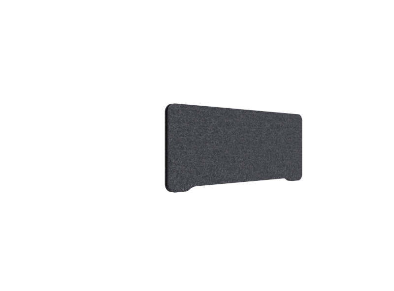 Lintex Edge bordskærm 100x40cm Blazer Lite stof koksgrå