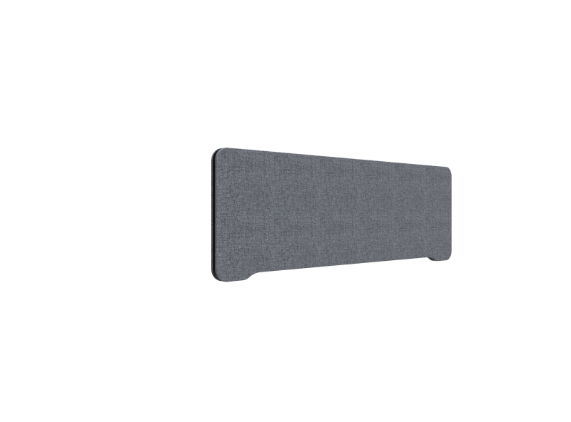 Lintex Edge bordskærm 120x40cm Cara stof mørk grå