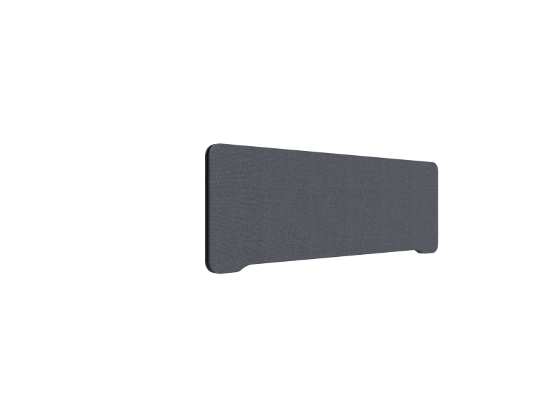 Lintex Edge bordskærm 120x40cm Cara stof koksgrå
