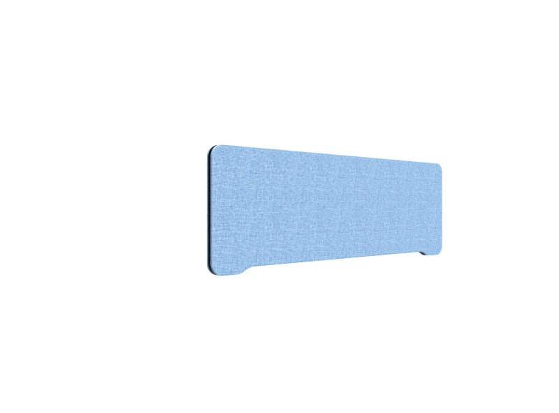 Lintex Edge bordskærm 120x40cm Cara stof lys blå