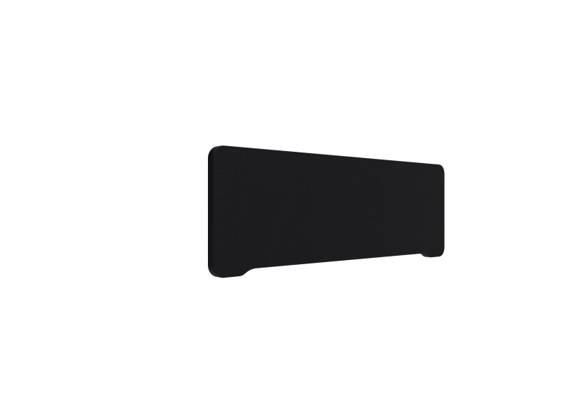 Lintex Edge bordskærm 120x40cm Cara stof sort