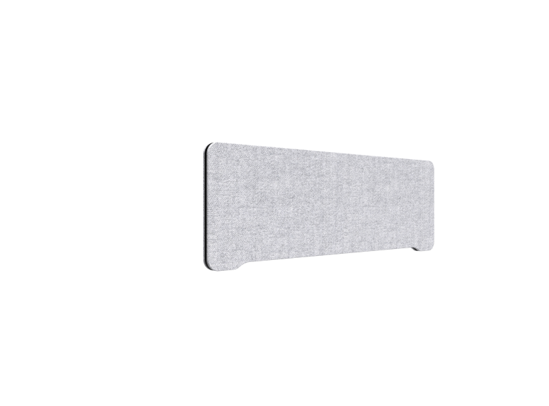 Lintex Edge bordskærm 120x40cm Blazer Lite stof lys grå