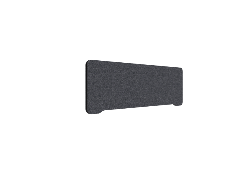 Lintex Edge bordskærm 120x40cm Blazer Lite stof koksgrå