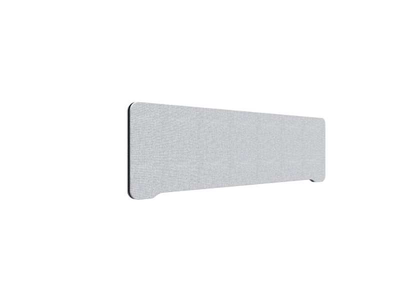 Lintex Edge bordskærm 140x40cm Cara stof lys grå